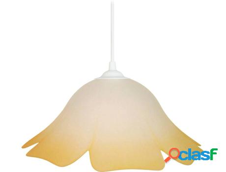 Lámpara de Suspensión TOSEL Clochete E1369 Ámbar Opaco