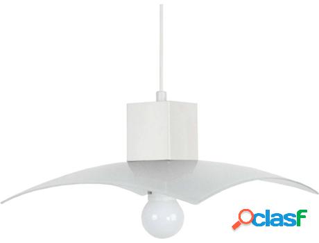 Lámpara de Suspensión TOSEL Cubic (Blanco - E27 - Máx. 40