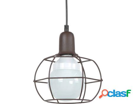 Lámpara de Suspensión TOSEL Hex.Globe Marrón