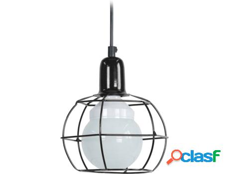 Lámpara de Suspensión TOSEL Hex.Globe Negra