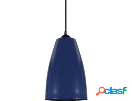 Lámpara de Suspensión TOSEL Larsen Azul Oscura