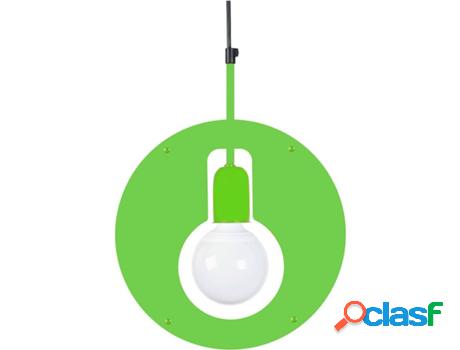 Lámpara de Suspensión TOSEL Moss (Verde - E27 - Máx. 40 W