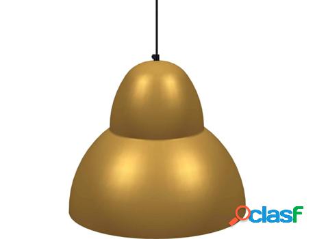 Lámpara de Suspensión TOSEL Quetzal 25 cm (Dorado Oro -