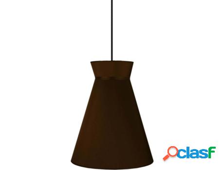 Lámpara de Suspensión TOSEL Stradivarius B 35 cm (Marrón