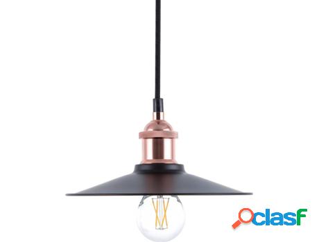 Lámpara de Techo BELIANI Swift S (Negro - Metal -22x22x120