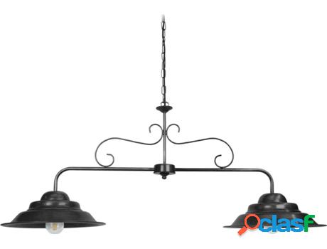 Lámpara de Techo TOSEL Anvers (Antracita - E27 - Máx. 40W