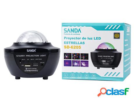 Luminaria LED Sd-6205 de SANDA Negra