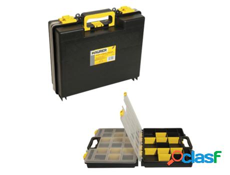 Maletin organizador maurer 380x330x120 mm doble