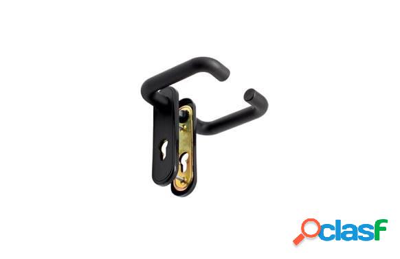 Manilla Placa Puerta Metalica (Juego) Brimic 704 Con