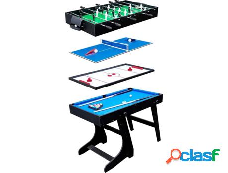 Mesa De Juegos BENEFFITO Olympic Negro (106 x 61 x 81 cm -