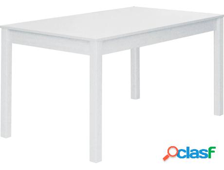 Mesa VENPRODIN Blanco 57 (73x140x80 cm - Melamina)