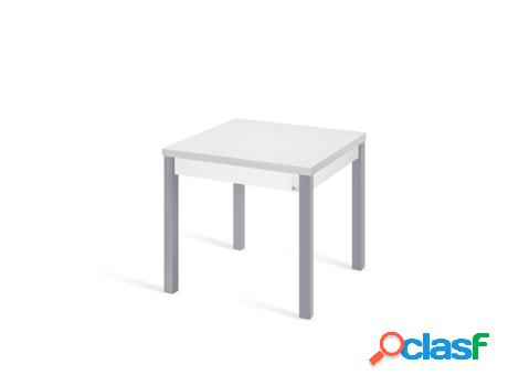 Mesa de Cocina Extensible PORTUS Lisa (80x80 (160) x75 cm -