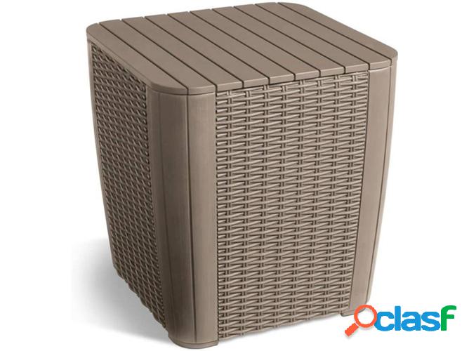 Mesa de apoio para jardín ALLIBERT Luzon capuchino 223933