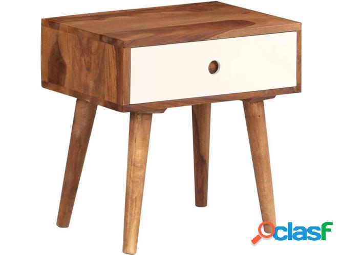 Mesita de Noche ART PLANET Madera Maciza (45x30x45 cm)