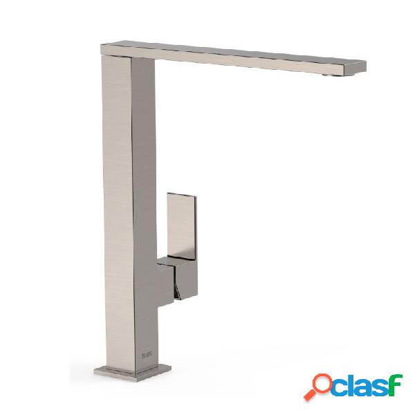 Monomando lavabo tres exclusive cuadro caño recto maneta