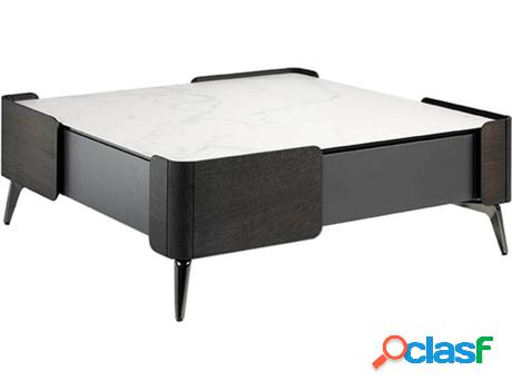 Mueble de Apoyo ANGEL CERDÁ S.L. 2065 (Blanco, Negro - MDF,