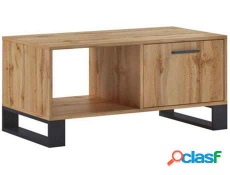 Mueble de Apoyo SELECTIONHOME Negro (Melamina - 91,5 x 45 x
