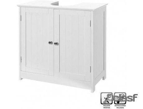 Muebles HOGAR Y MÁS Armario Para Lavabo De Madera Armario