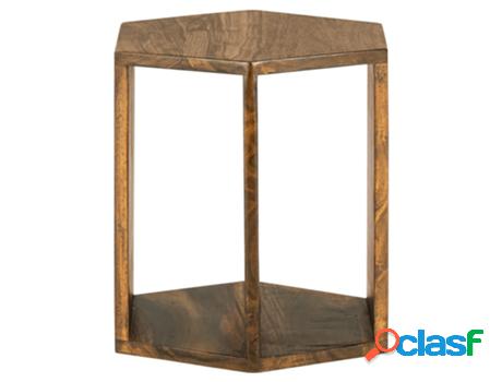 Muebles de Apoyo WOMO-DESIGN Suzhou (Marrón - Madera - 30 x