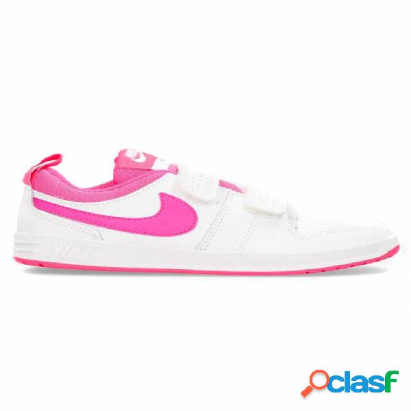Nike - Zapatilla bebé en rosa doble velcro pico 5