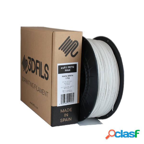 PETG Max esFil Blanco Mate 1,75 mm