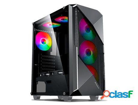 PHOENIX Evolve Gaming Tower Case Cristal Templado Usb 3.0