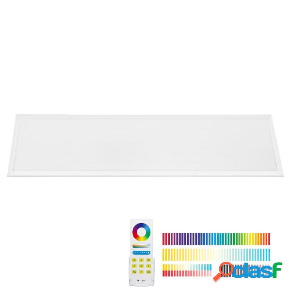 Panel led 40w fut045a rgb + cct rf 30x120cm rgb + blanco