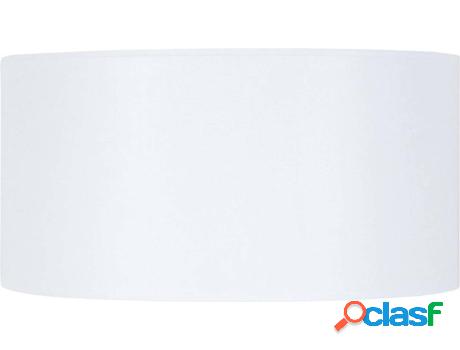 Pantalla de Lámpara TOSEL Cylindrique 35 (Tela - Blanco -