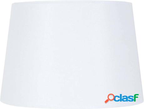 Pantalla para Lámpara TOSEL Tambour 25 (Blanco - Tela -