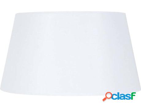 Pantalla para Lámpara TOSEL Tambour 30 (Blanco - Tela -