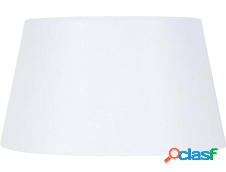 Pantalla para Lámpara TOSEL Tambour 40 (Blanco - Tela -