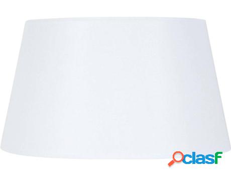 Pantalla para Lámpara TOSEL Tambour 45 (Blanco - Tela -