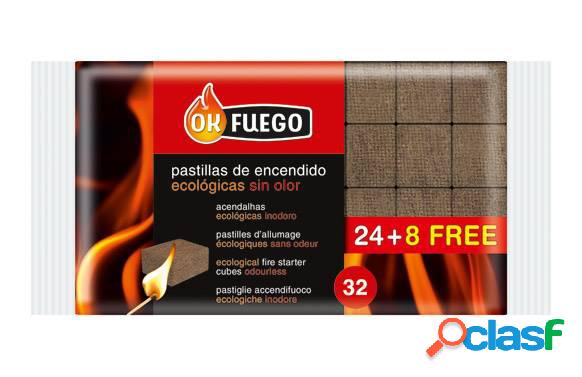 Pastilla Encendido Ecológicas Okfuego 24+8 UN