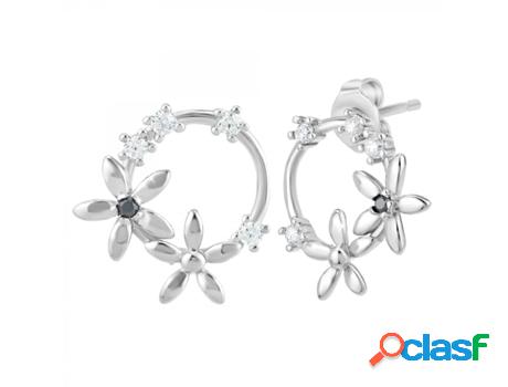 Pendientes SC_CRYSTAL Mujer (Ródio - Plateado)