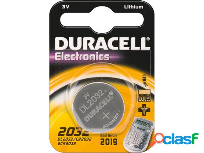 Pila DURACELL CR2032 D 1-BL 3 V