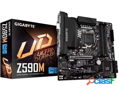 Placa Base GIGABYTE Z590M (Socket LGA 1200 - Intel Z590 -