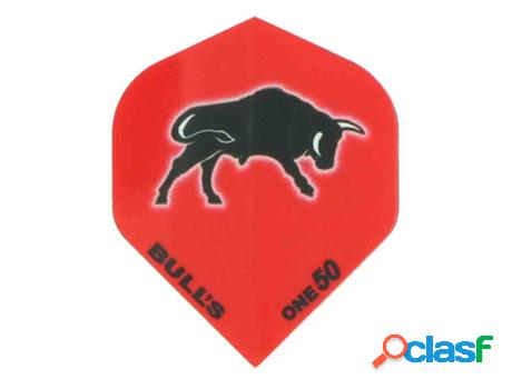 Plumas de Dardos BULLS DARTS (Rojo)