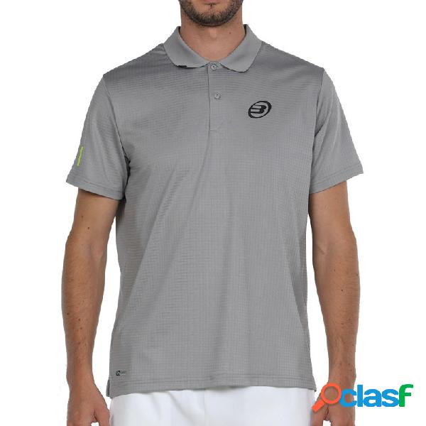 Polo bullpadel lindo gris medio l
