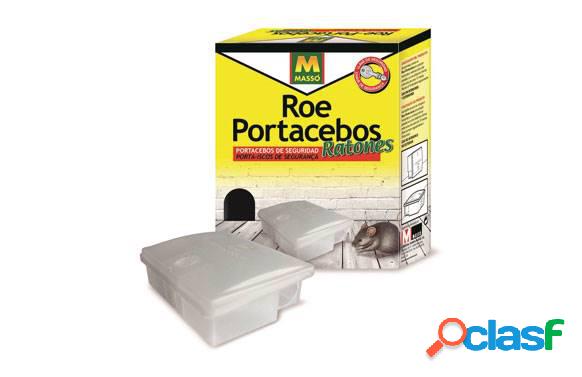 Portacebos Ratones Plastico Transparente Massó