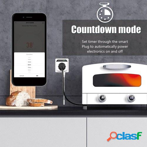 Programable Smart Wifi Termostato Toma de corriente Mini