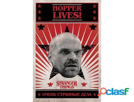 Póster PYRAMID INT PP34690 Stranger Things Hopper Lives