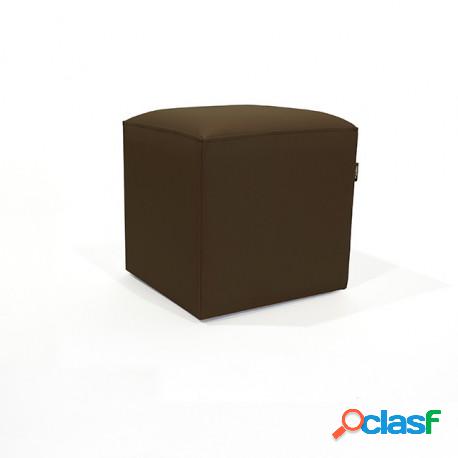 Puff Cuadrado Cube 40x40 -náutico Choco