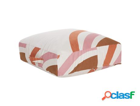 Pufs BELIANI Temara (Algodón - Multicolor - 50 x 50 x 20)