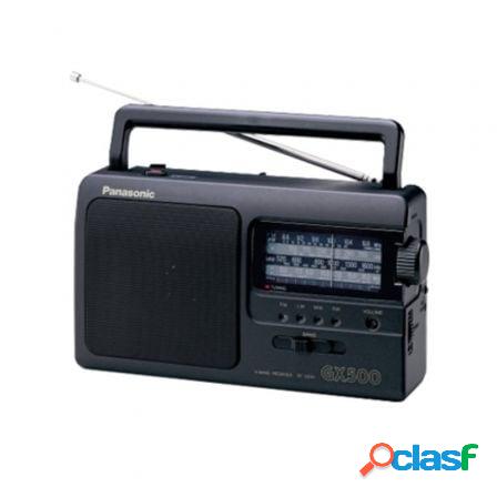 Radio portatil panasonic rf-3500e9-k/ negra