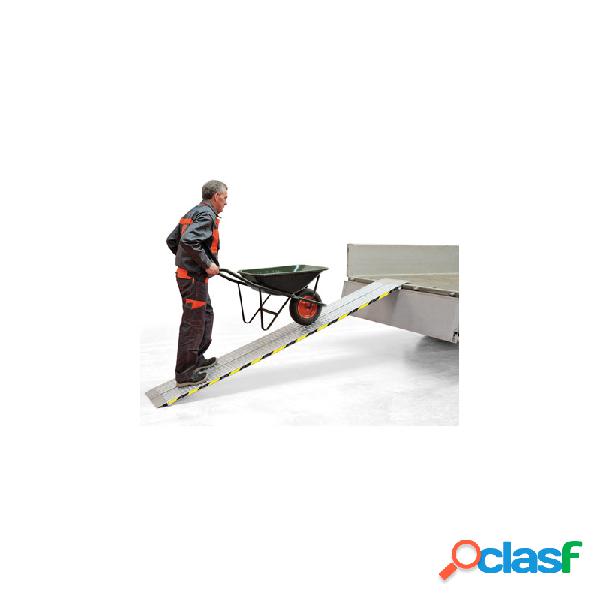 Rampa de aluminio fija gierre rfl200 200 x 20 cm