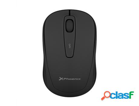 Ratón Inalámbrico Bluetooth PHOENIX M250 Negro