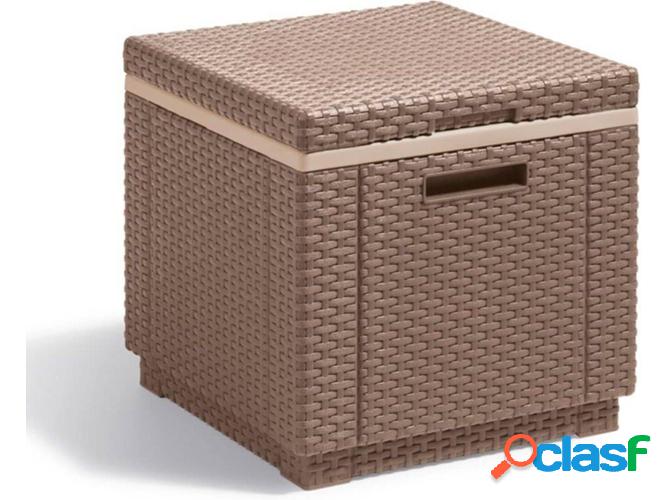 Refrigerador/maleta térmica ALLIBERT Ice Cube capuchino