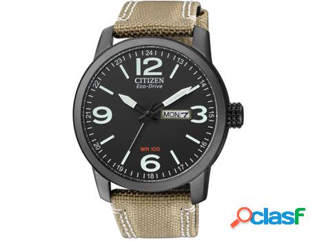 Reloj CITIZEN Hombre (Piel Genuína - Verde)