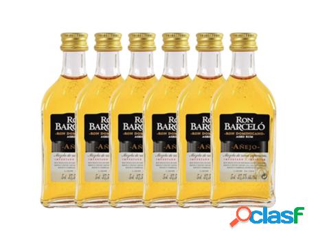 Rum BARCELÓ Barceló Añejo Miniatura (0.5 L - 6 unidades)