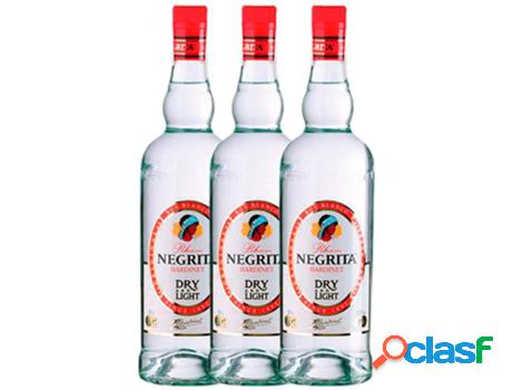 Rum BARDINET Bardinet Negrita Blanco (1 L - 3 unidades)